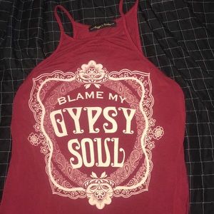 Women’s tank halter top size M